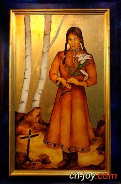       st . Kateri Tekakwitha 