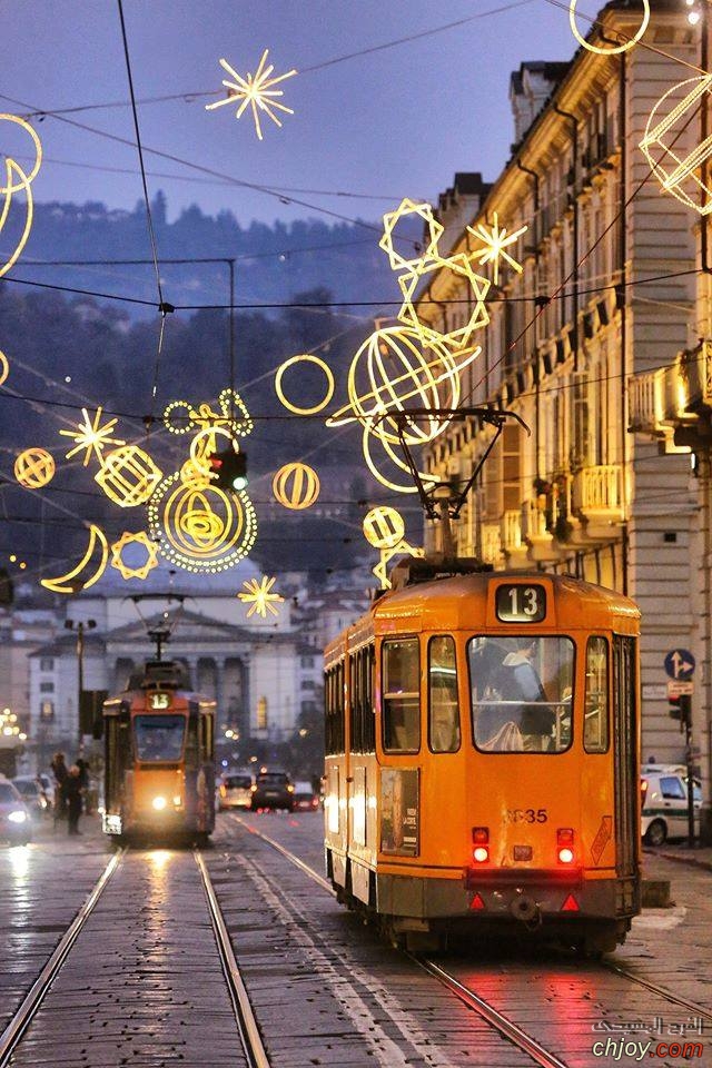 Christmas in Turin, Italy 