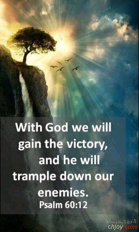 With God we will gain the victory 