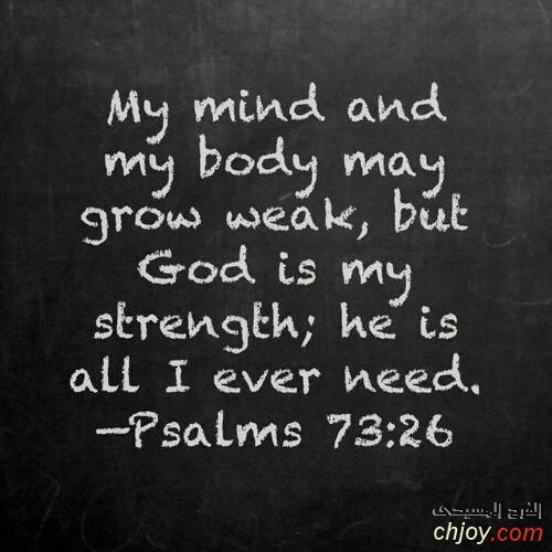 God is my strength 