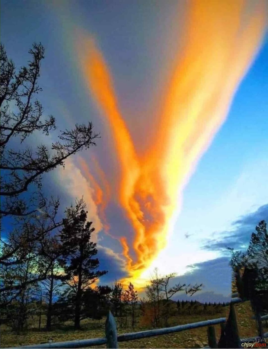 Looks like Gods hand!✨ God save us from evil🙌 