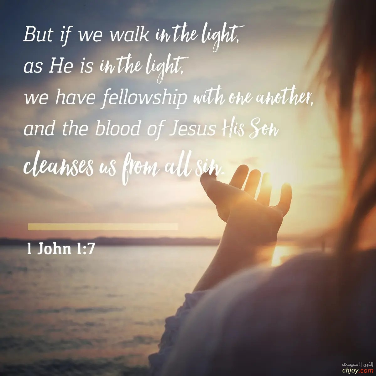 and the blood of Jesus His Son cleanses us from all sin 