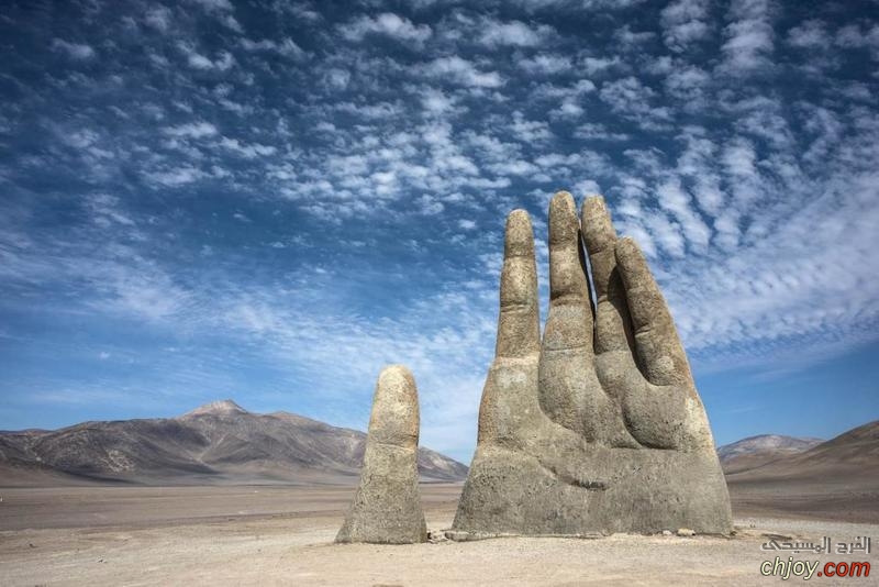 The Hand in the Desert  