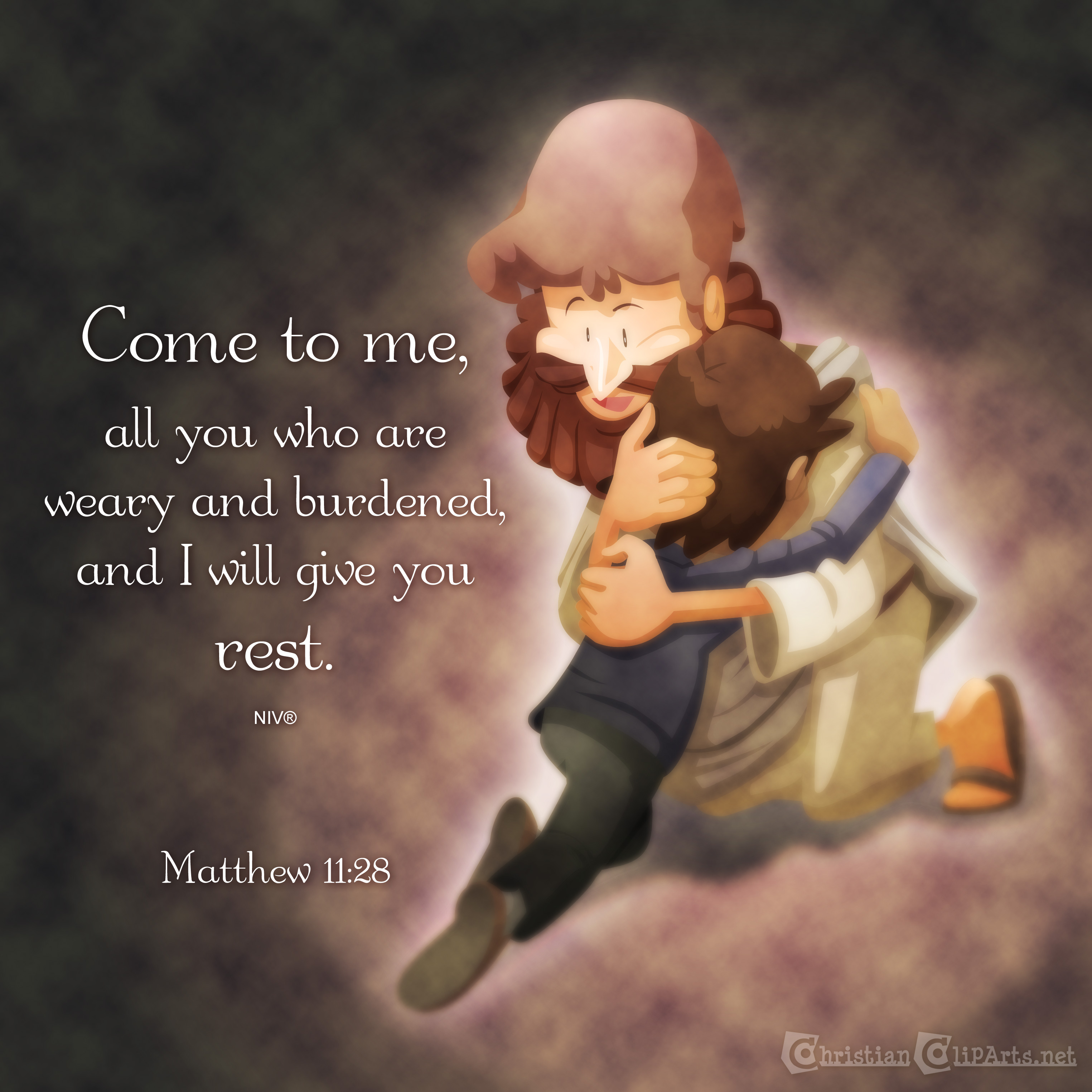 Come to me all you who are weary 