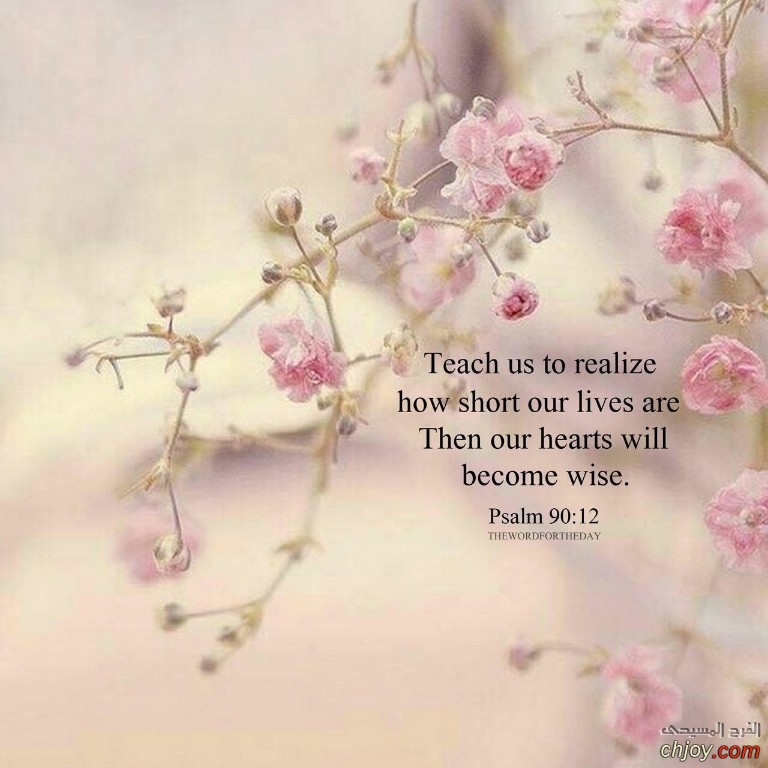 Teach us to number our days, that we may gain a heart of wisdom 