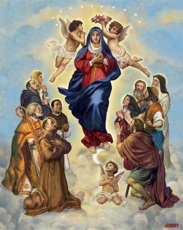 Queen of all saints, pray for us 