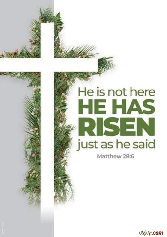 He is not here; He has risen, just as He said 