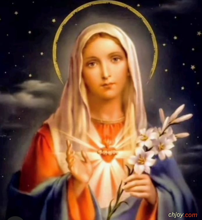 When praying for the Blessed Mother 