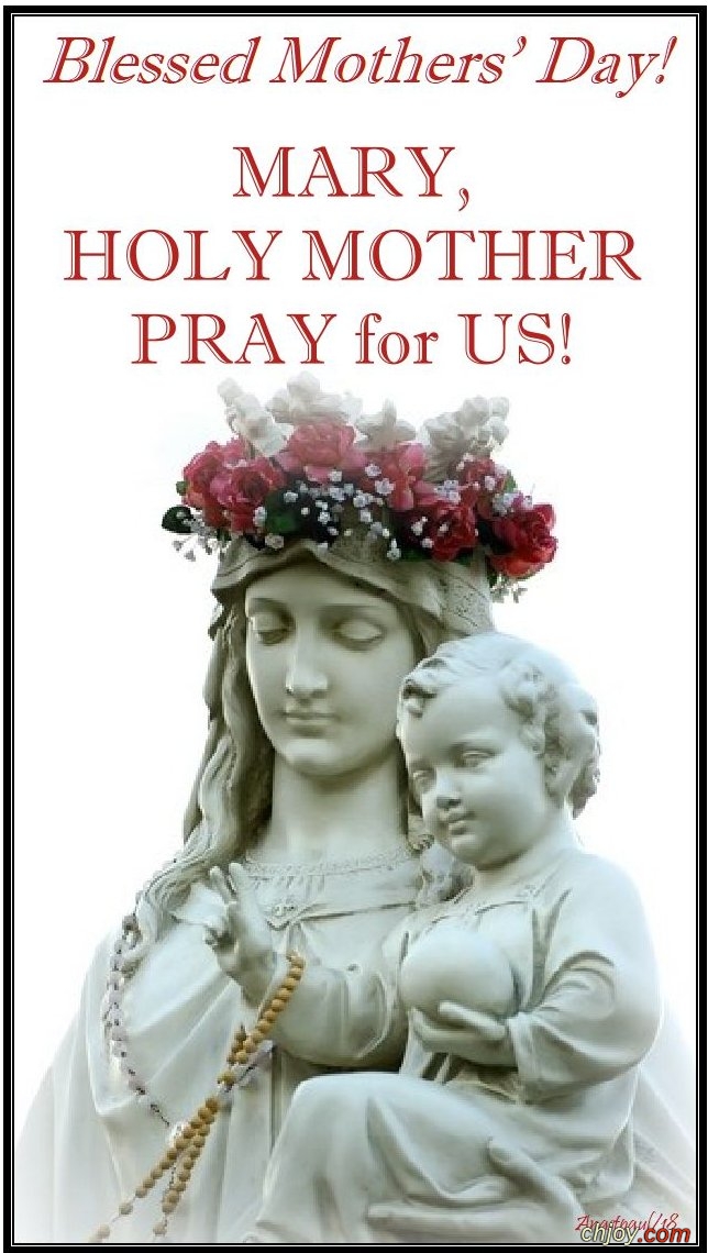 holy  mother pray for us 