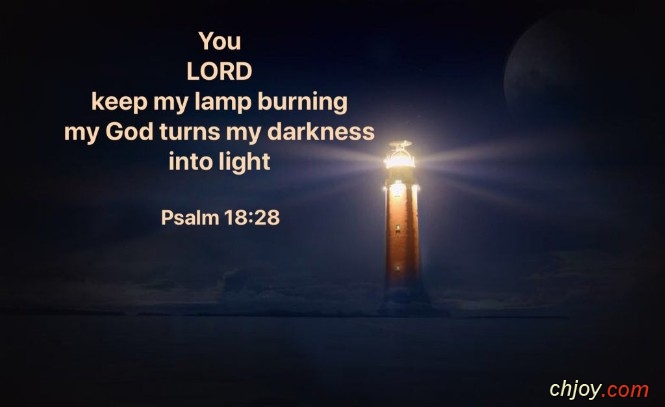 You Lord keep my lamp burning 