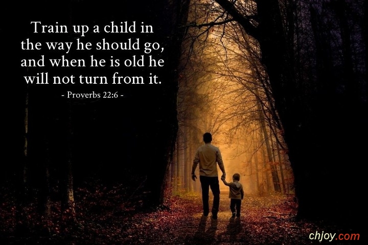 Train up a child in the way he should go 