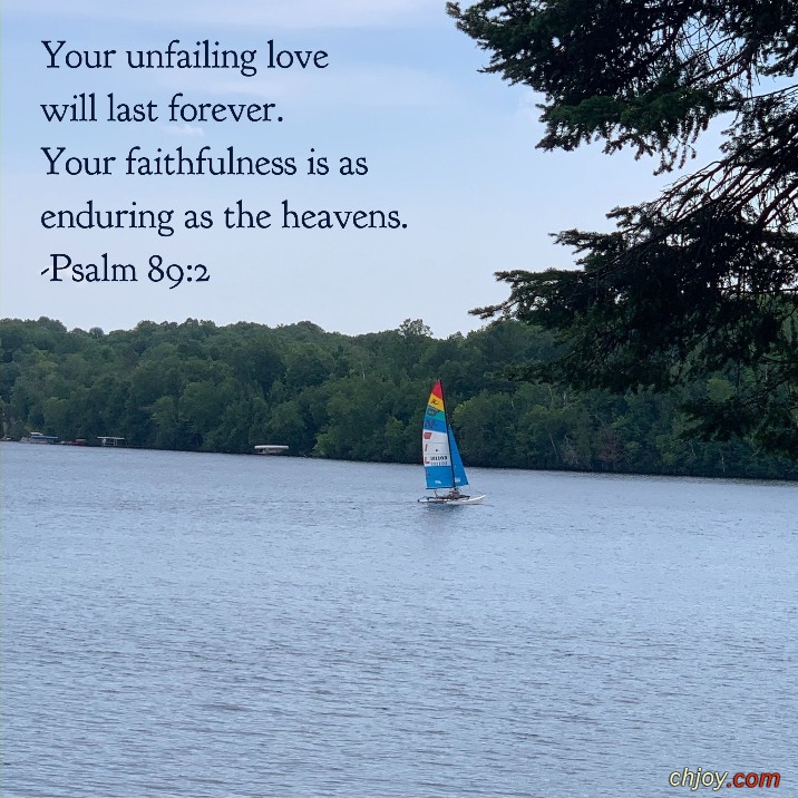 Your unfailing love will last forever 