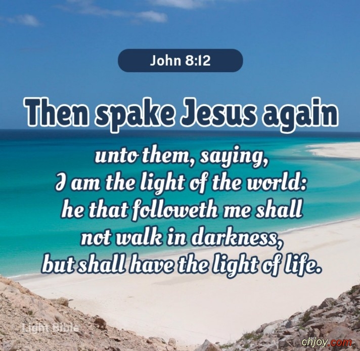 Jesus is the light of the world 