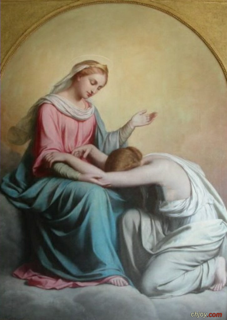 After Mary has rescued a soul from the grasp of lucifer 