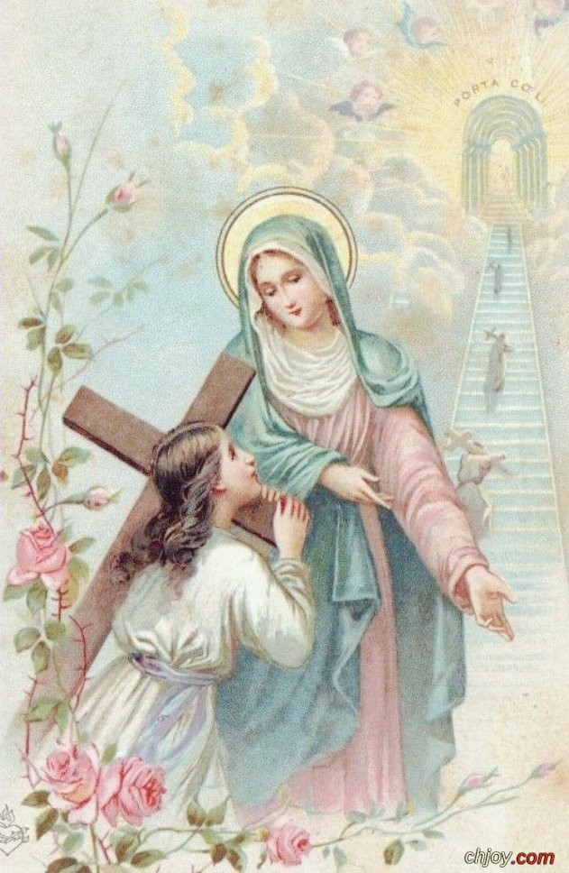 Mary calls those blessed who diligently imitate her life 