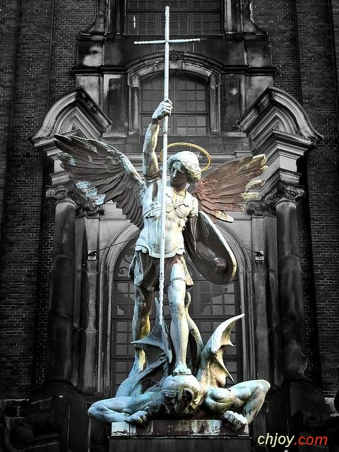 St. Michael the Archangel defeating Satan 