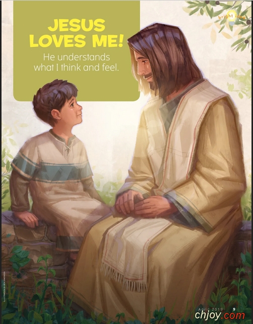 Jesus Loves Me! He understands what I thin and feel 