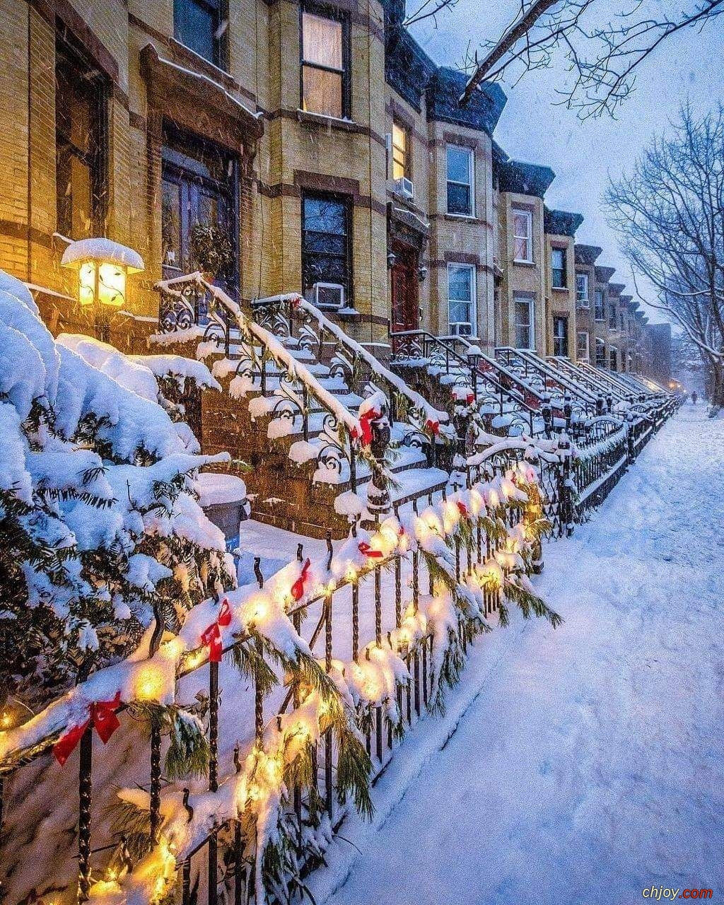 Christmas in Brooklyn, New York 