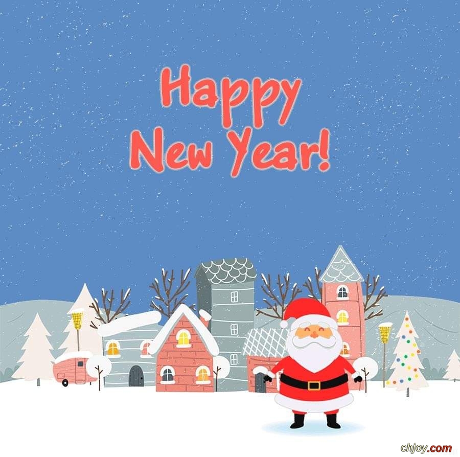 Santa Claus and Happy New year 