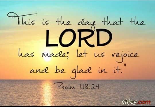 Thank you Lord for another day 