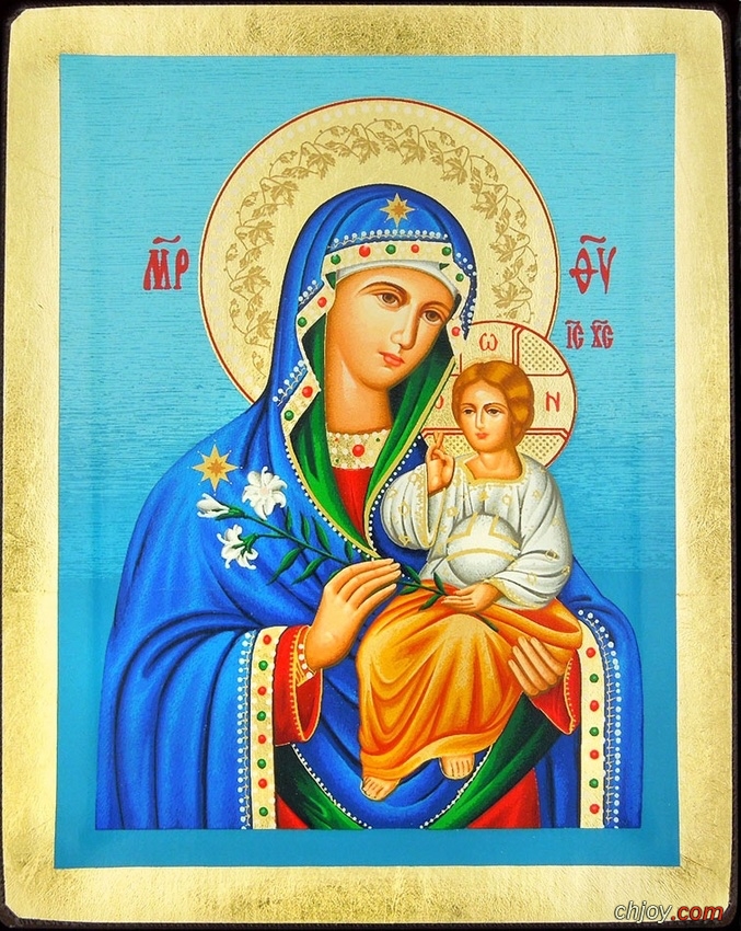 O Virgin Mary, touch by your mercy our hearts 