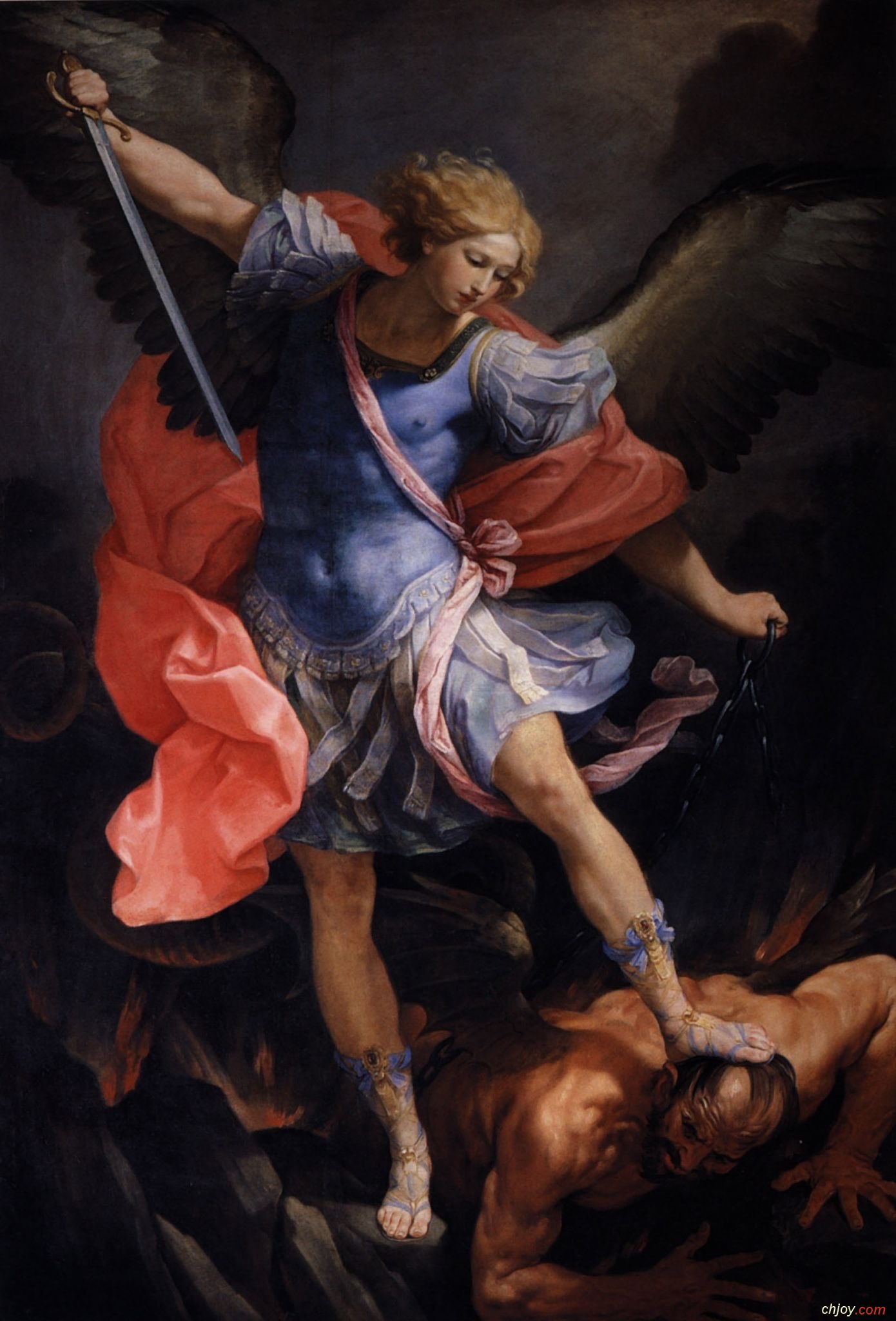 Saint Michael the Archangel defend us in battle 