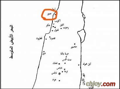 تأمل في مكان (مدينة صور) 