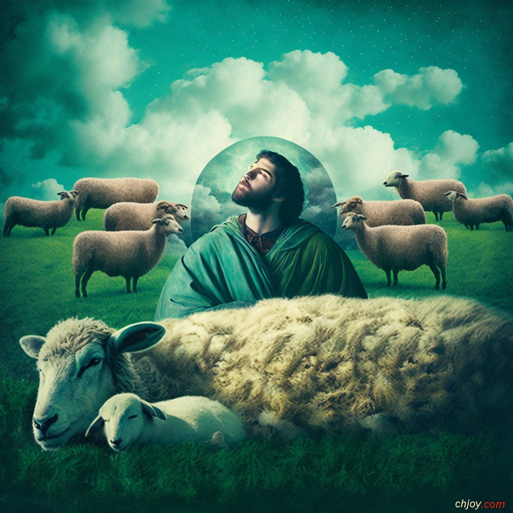 Let us be like sheep to our Good Shepard 