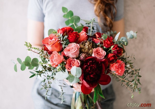 un bouquet de fleurs 