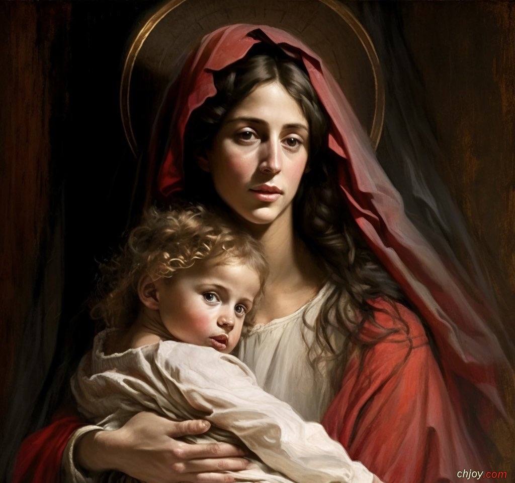 Pray for us, oh holy Mother of God 