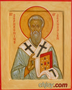 St. Sophronius of Jerusalem 