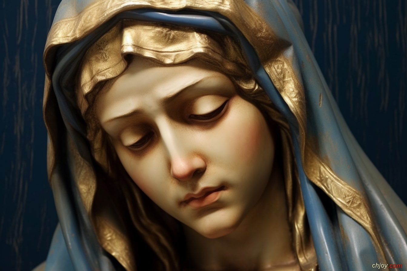 Let us unite our suffering to the Virgin Mother. 