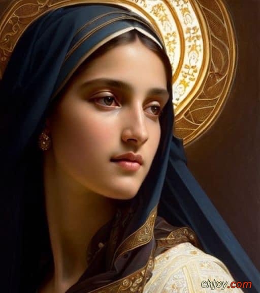 Beautiful Mother Mary, let your holy gaze penetrate my heart please. 