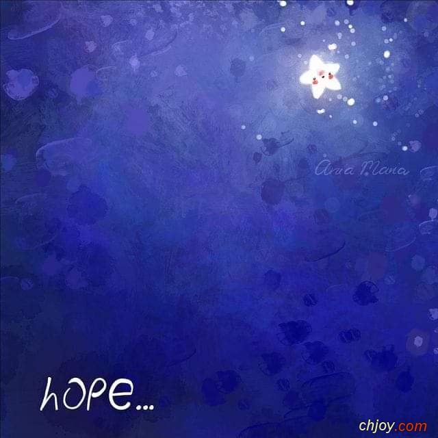 there's always ..  hope 💙✨️ 