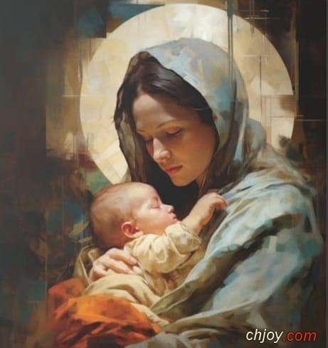 Gaze upon the Christ Child and let him love you. 