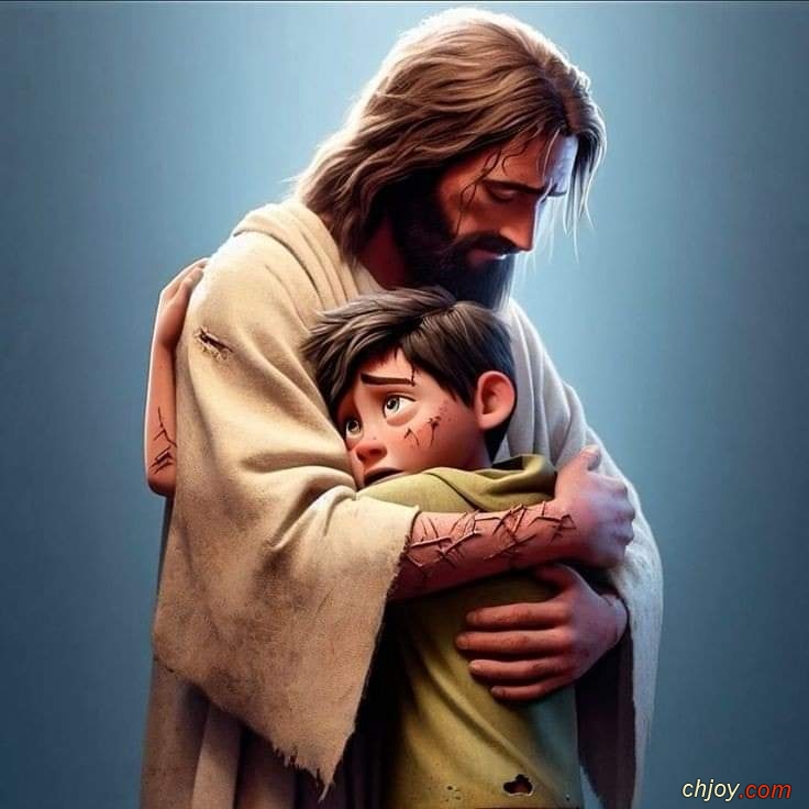 Don't cry, Jesus will fix what the world breaks in you 